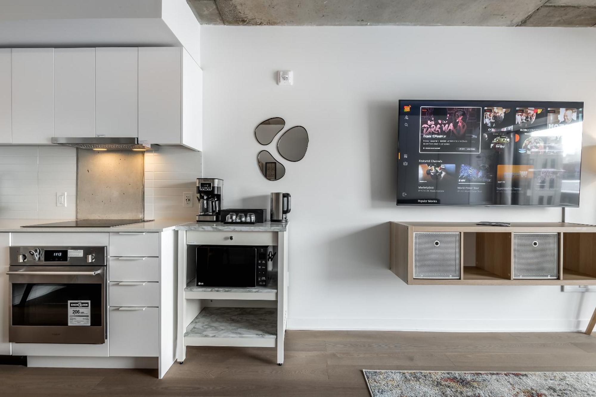 Magnifique Studio Au Centre-Ville A 5 Min A Pied De Tout Montréal Esterno foto